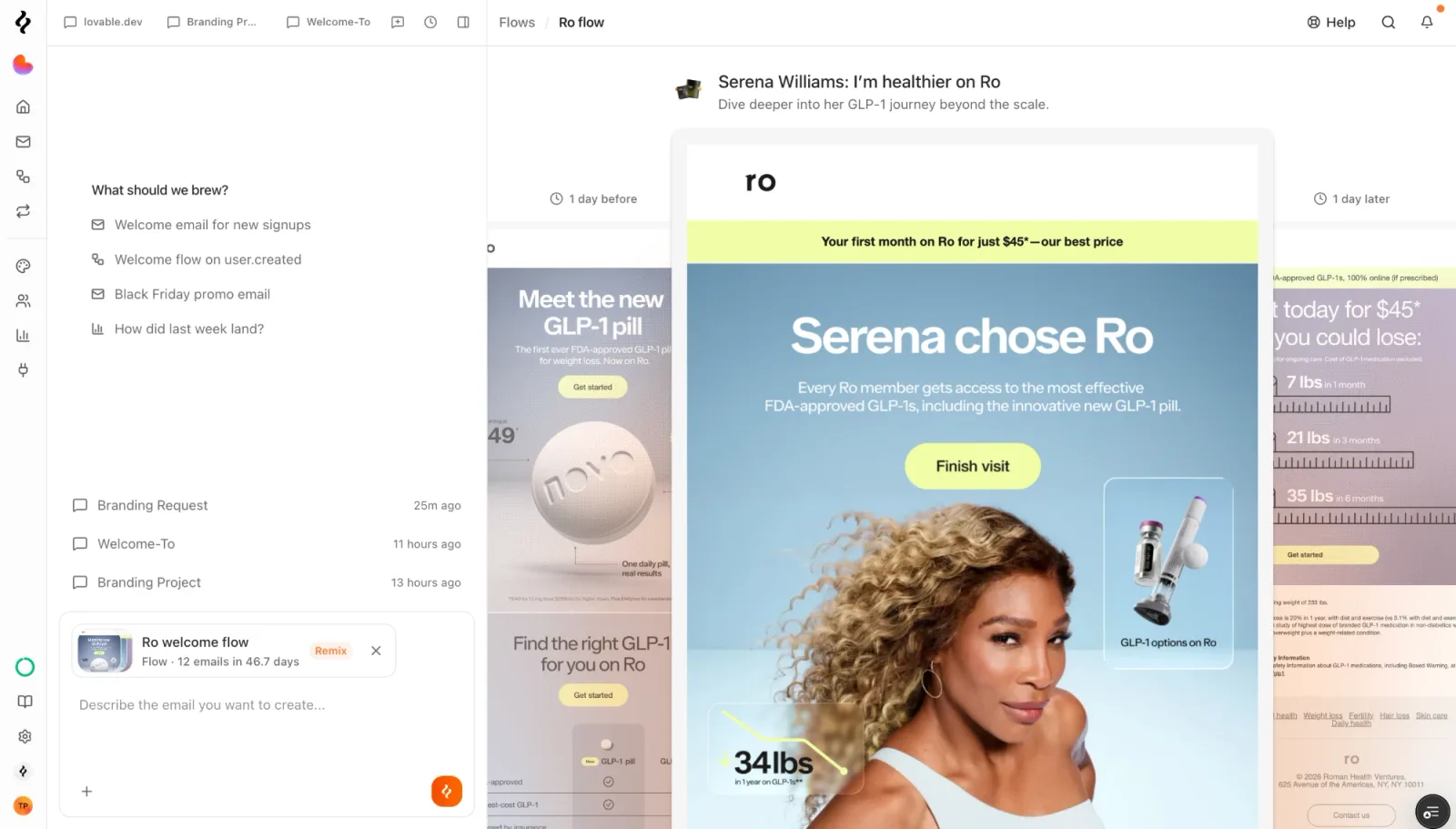 Fluxos: 151 sequências reais de e-mail para o seu agente ler