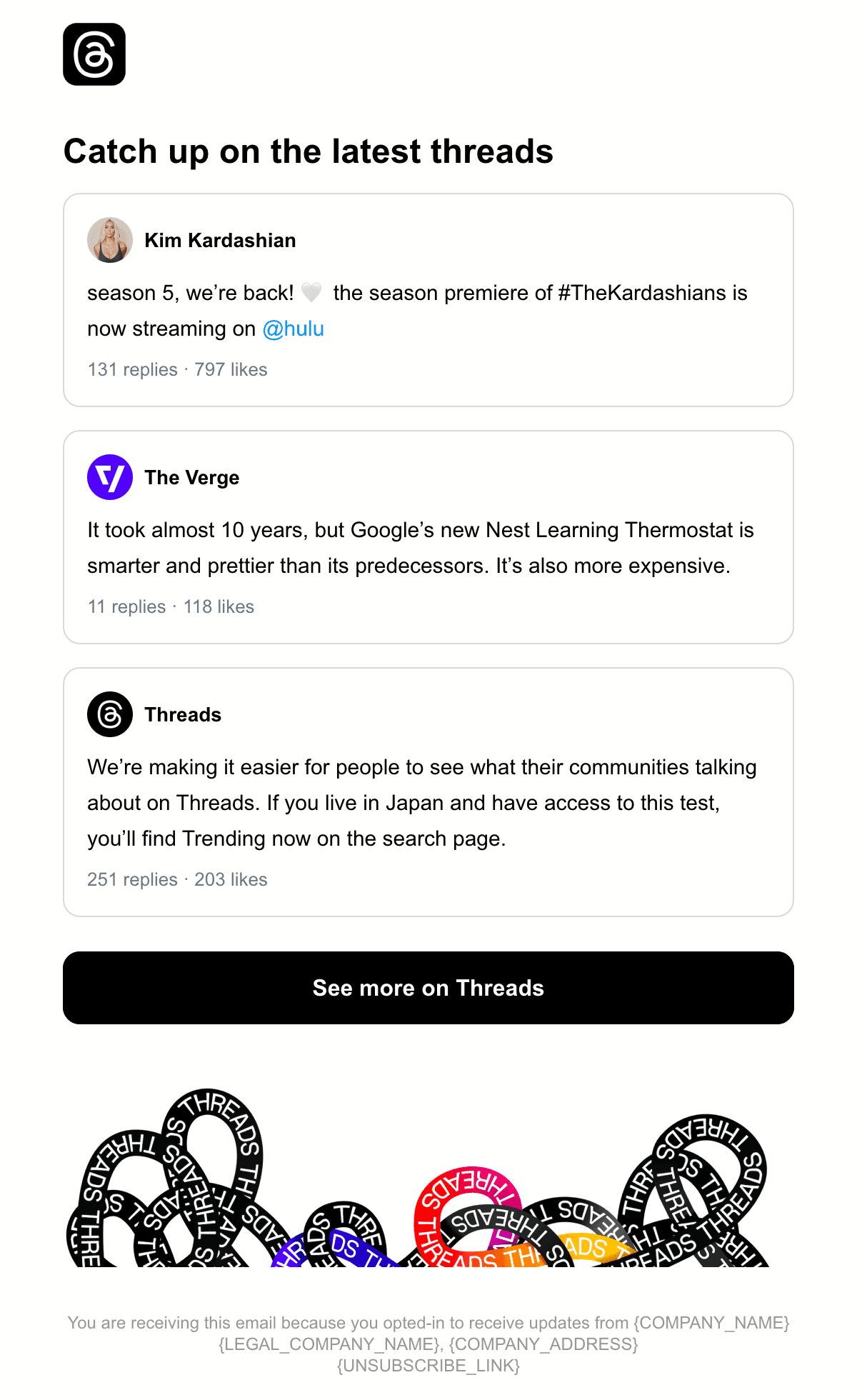 Catch Up on the Latest Threads