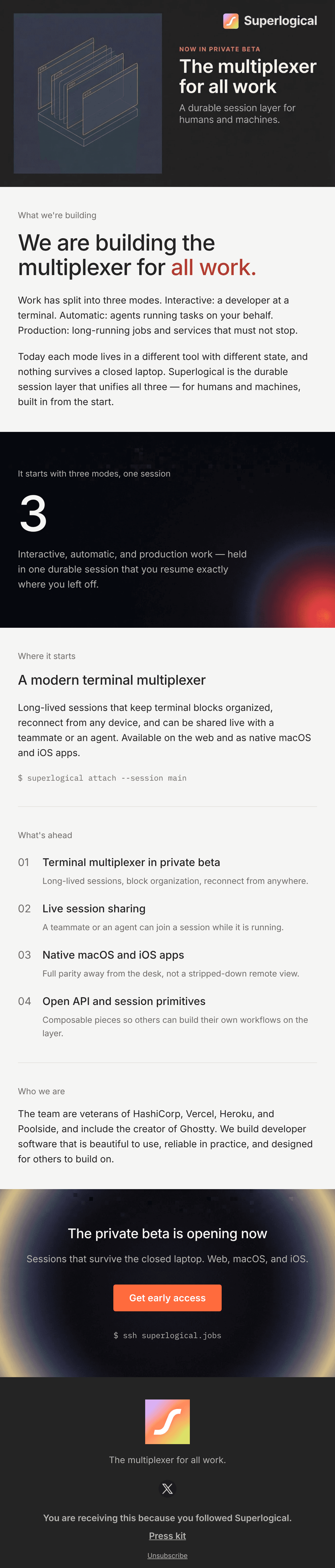 Announcement Roadmap 이메일 디자인