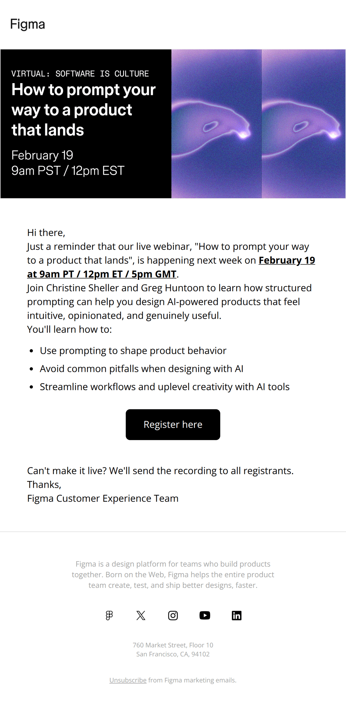 event-reminder design